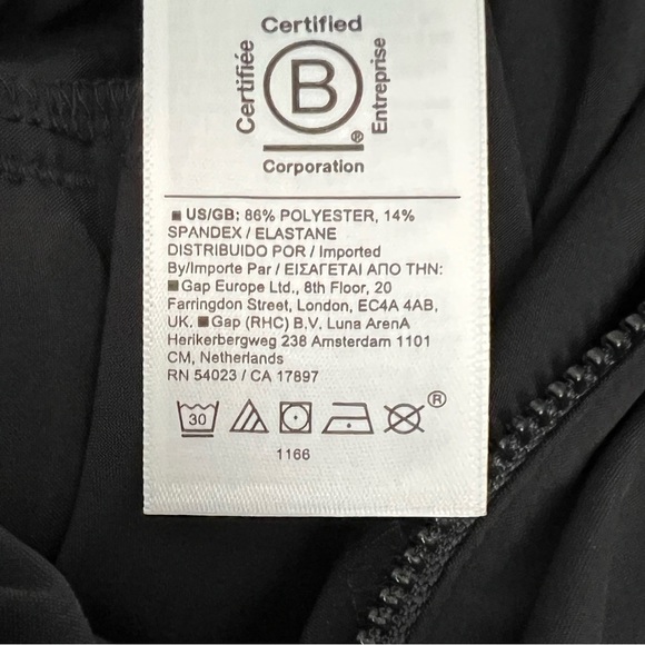 Athleta Brooklyn Black Utility Wide Leg Jogger Lounge Casual Dressy Jumpsuit New - Picture 16 of 16